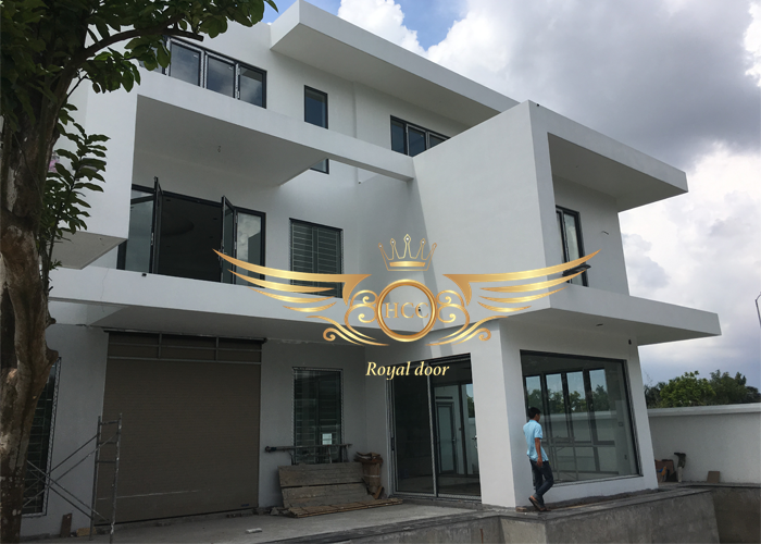 CÔNG TRÌNH CỬA NHÔM CAO CẤP CHÚ TÚ - HẢI DƯƠNG