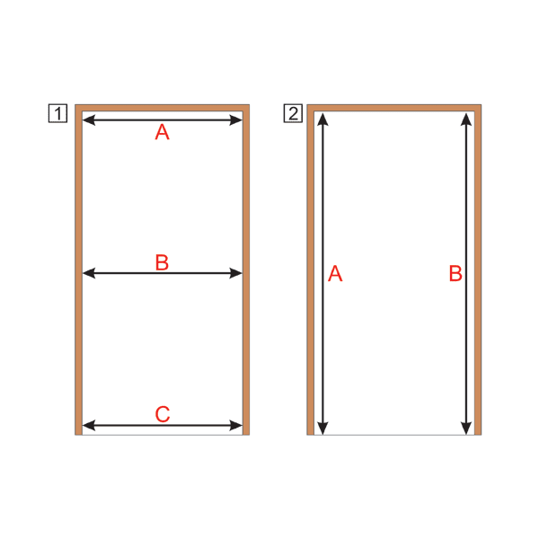 CÁCH TÍNH KÍCH THƯỚC THÔNG THỦY  CHO CỬA NHÔM